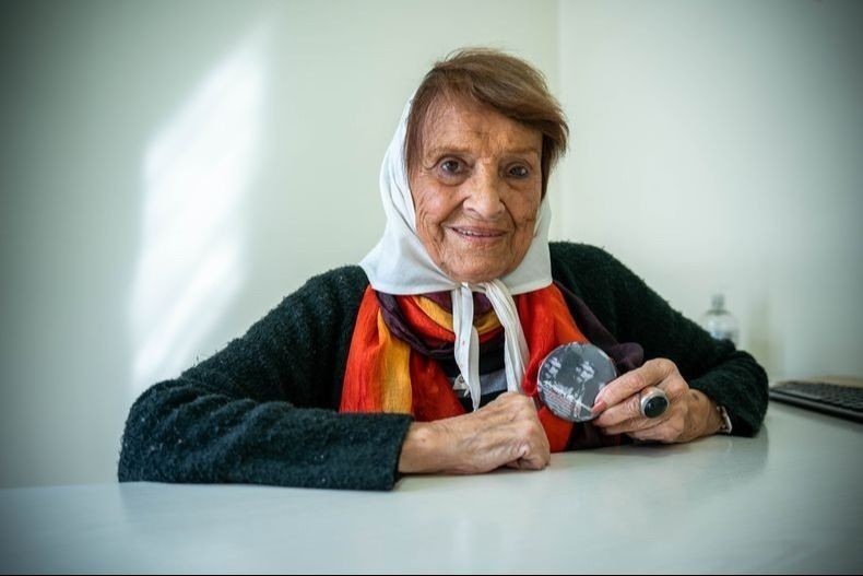 Taty Almeida, símbolo de Memoria, Verdad y Justicia